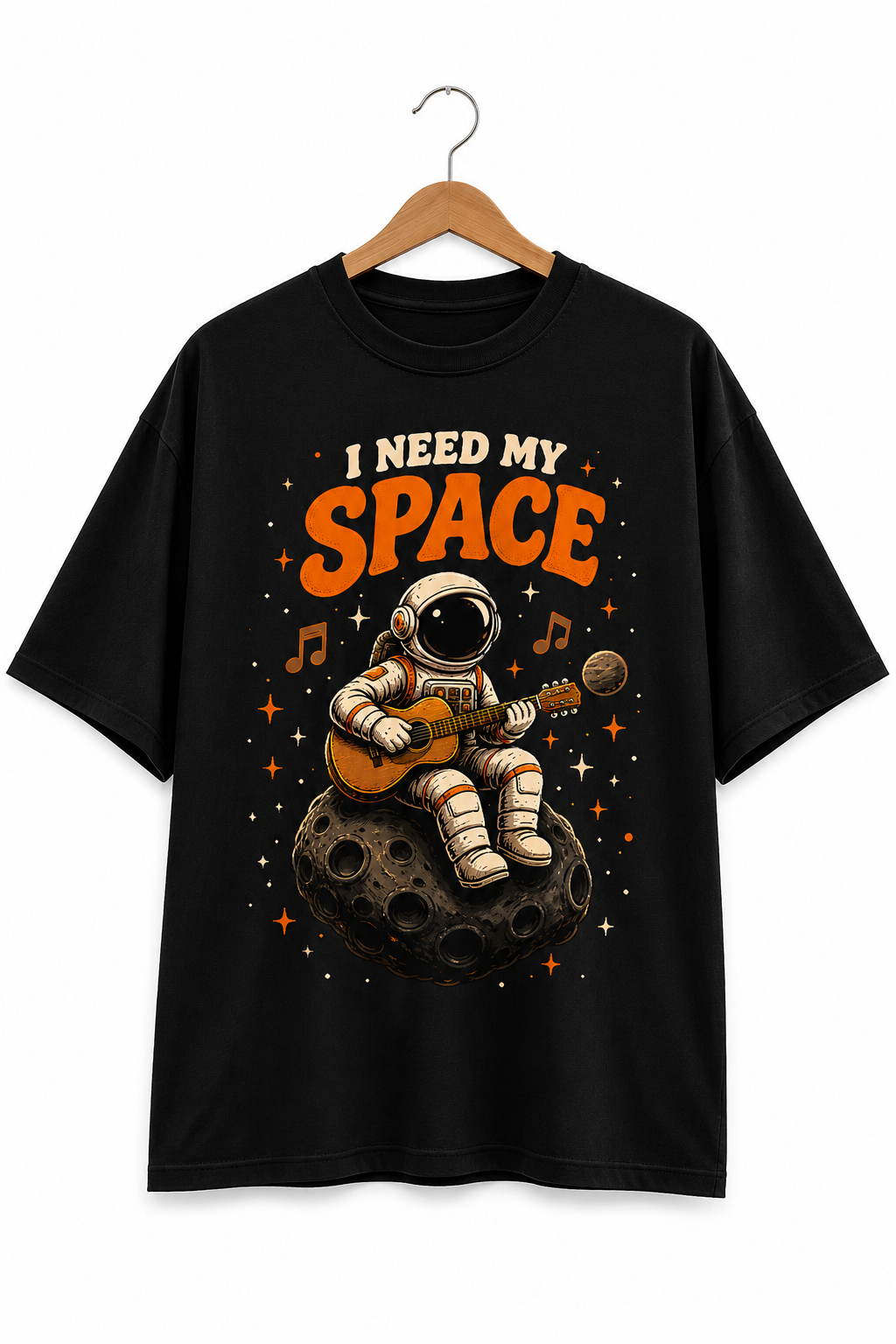 I Need My Space Astronaut Oversized Tee